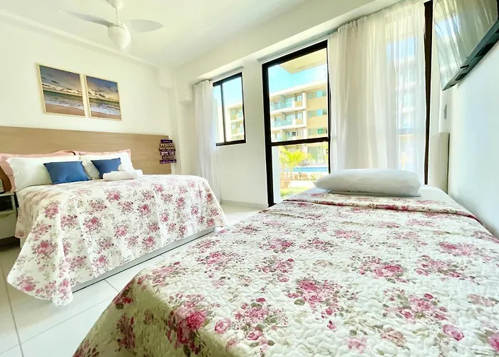 Mana Beach Muro Alto-Flat 12 Ohana E 20 Aloha Terreo Frente Piscina Pôrto das Galinhas